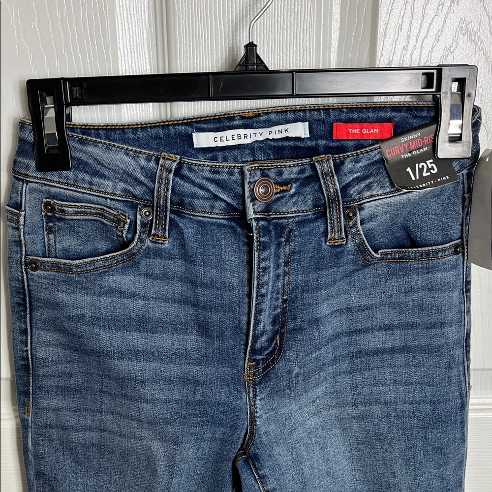 Celebrity Pink Skinny Jeans in Blue size 1